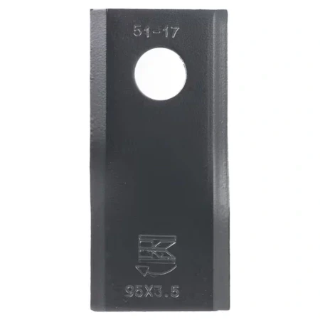 Nożyk kosiarki rotacyjnej prawy 95x45x3,5 mm otwór 16.25 mm do - Sklep.SigmaAgro.Pl.webp