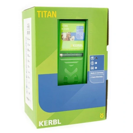 Elektryzator sieciowy TITAN N 5500 dla koni bydła owiec i kóz 5,5 J KERBL.webp