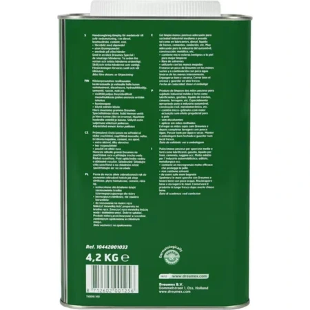 Pasta BHP do mycia rąk DREUMEX Special 4.2 kg do zanieczyszczeń spowodowanych olejami, cementem, sadzą - Sklep.SigmaAgro.Pl.webp