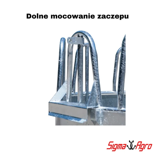 Paśnik łąkowy dla bydła koni  okrągły palisadowy 12 stanowisk - Sklep.SigmaAgro.Pl.webp
