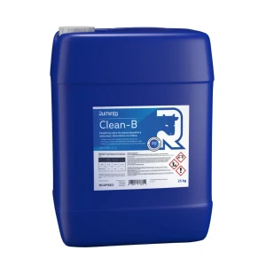 Ruminta Clean-B 25 kg – zasadowy preparat z chlorem do czyszczenia urządzeń udojowych 