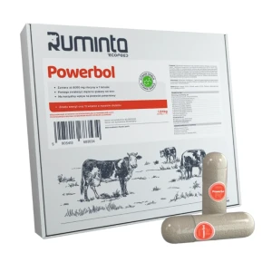 Ruminta Powerbol 12 sztuk  – bolus energetyczny dla krów w okresie zwiększonego obciążenia