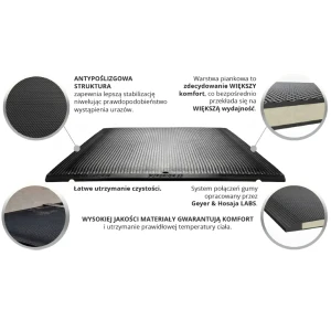Materac legowiskowy Superior 33 dla bydła 50 mm