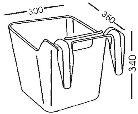 1620100218 Karmidło z zawiesiem, zielone, 13,5 l 2.jpg