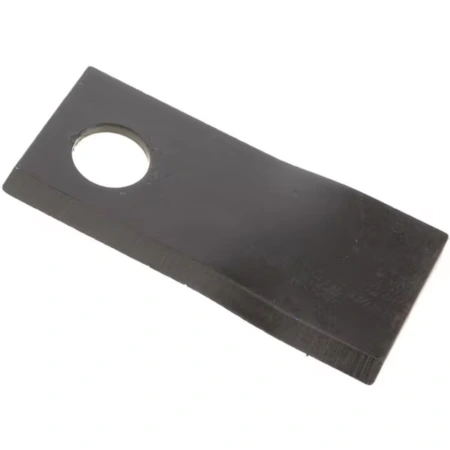 Nożyk kosiarki rotacyjnej prawy 112x49x4 mm Ø 21 mm – wytrzymała część zamienna pasująca do kosiarek Pöttinger. Solidna konstrukcja, precyzyjne cięcie i łatwy montaż. Idealny do użytku rolniczego.