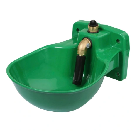 Poidło dla bydła koni z zaworem rurowym wykonane z tworzywa sztucznego model K75 marki KERBL przyłącze poidła 1/2" pojemność 2.8 l, gwarancja 3-letnia - Sigma Agro